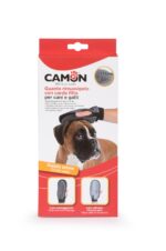 Deshedding glove with dense knobs for dogs and cats