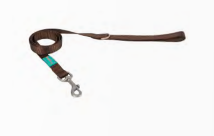 Leash Nylon Basic Brown