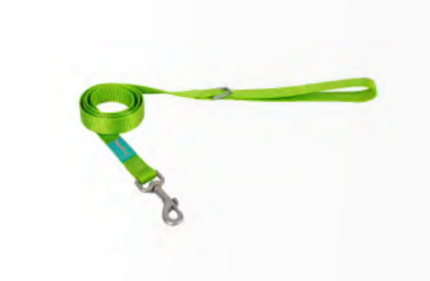 Leash Nylon Basic Green Lime